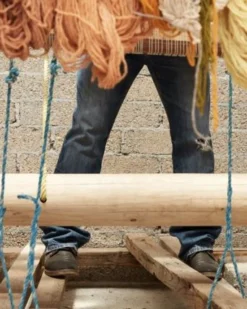 Minna Lines Wool Rug - Dusk