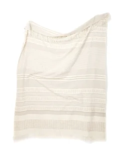 Minna Marta Throw Blanket - Cream