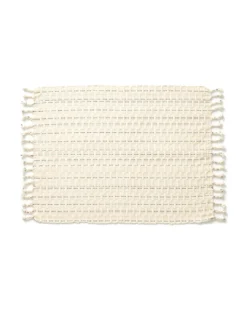 Minna Kitchen + Dining Panalito Placemat - Cream