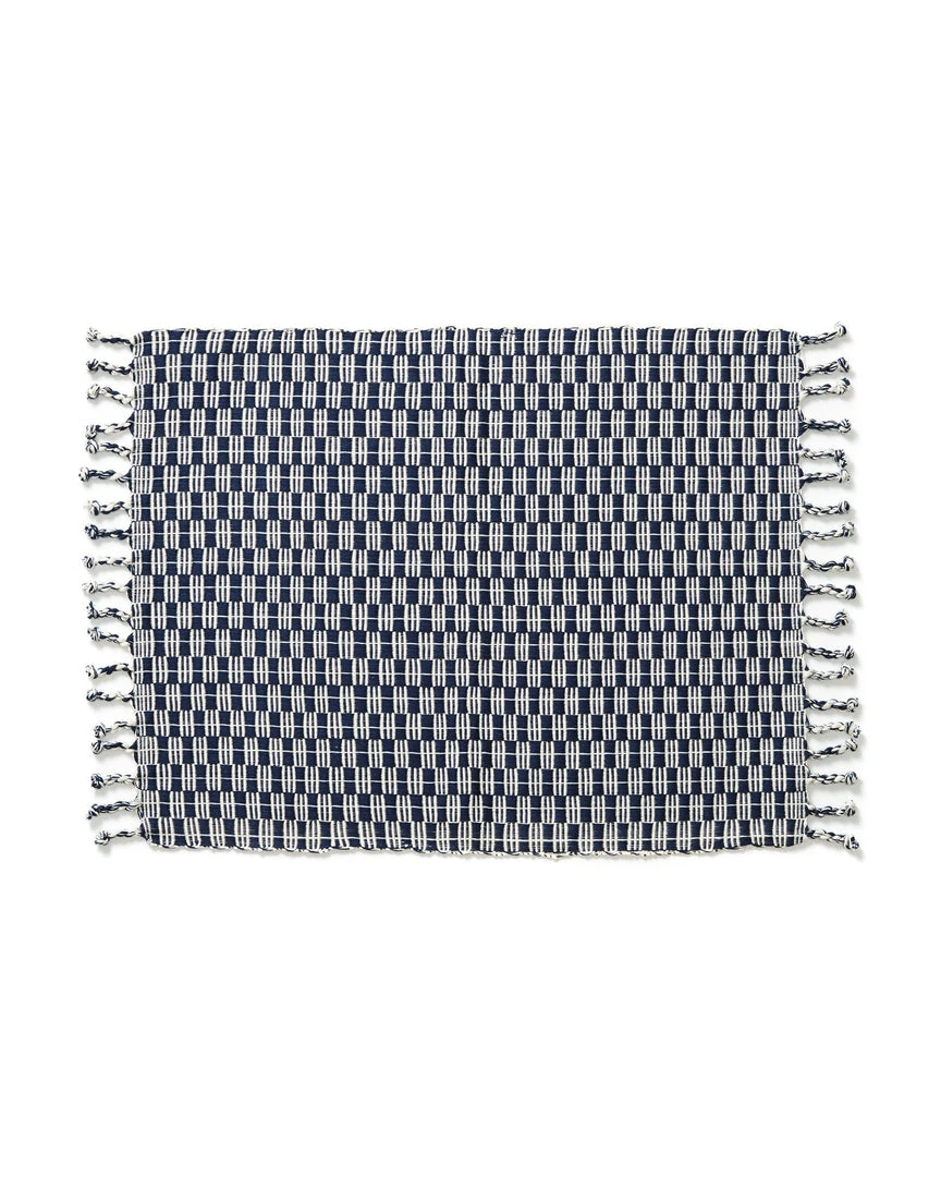 Minna Panalito Placemat - Indigo 5 Minna Panalito Placemat - Indigo
