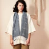 Minna Accessories Shapes Scarf - Blue