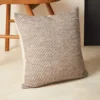 Minna Home Goods Sheila Merino Throw Pillow - Fog