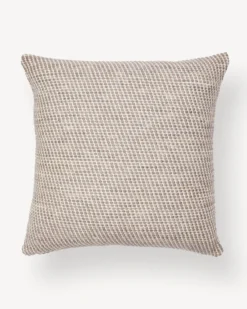 Minna Home Goods Sheila Merino Throw Pillow - Fog