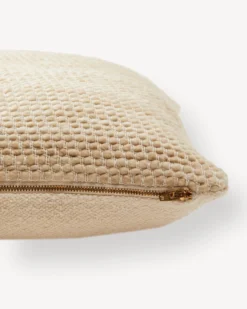 Minna Sheila Merino Throw Pillow - Wheat Home Goods