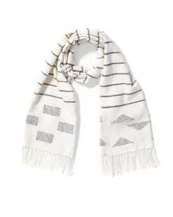 Minna Stripes + Blocks Scarf Accessories