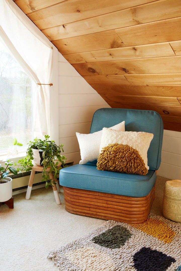 Minna Texture Lumbar Pillow Cream 4 Minna Texture Lumbar Pillow Cream