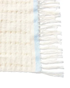 Minna Handcrafted Texture Placemat - Blue 8 Minna Handcrafted Texture Placemat - Blue