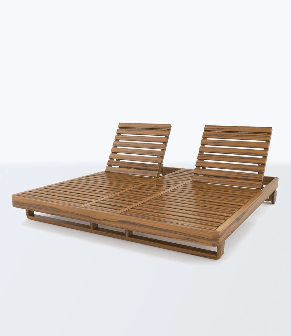 Masaya & Co. Furniture Miramar Outdoor Double Chaise Lounge 3 Masaya & Co. Furniture Miramar Outdoor Double Chaise Lounge