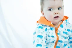 Mirasa Design Baby Elephant Hoodie - Orange
