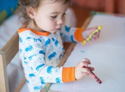 Mirasa Design Baby Footed Elephant Onesie - Orange 10 Mirasa Design Baby Footed Elephant Onesie - Orange