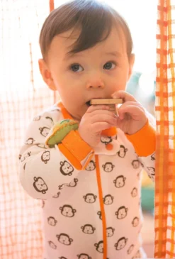 Mirasa Design Baby Footed Monkey Onesie Kids' + Baby