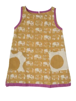 Mirasa Design Baby Elephant Dress - Forest Yellow Kids' + Baby