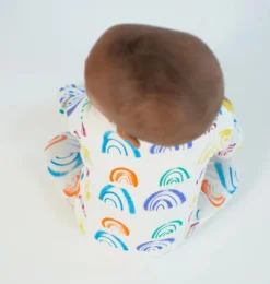 Mirasa Design Baby Footed Rainbow Onesie Kids' + Baby