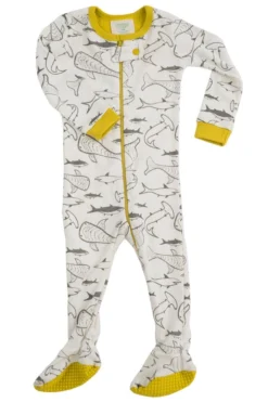 Mirasa Design Baby Footed Shark Onesie Kids' + Baby