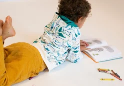 Mirasa Design Baby Whales Hoodie - Jade