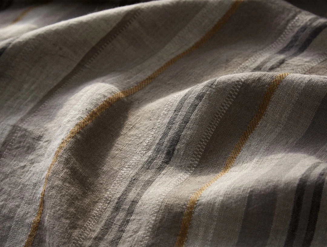 Coyuchi Mojave Linen Blanket - Gray 7 Coyuchi Mojave Linen Blanket - Gray