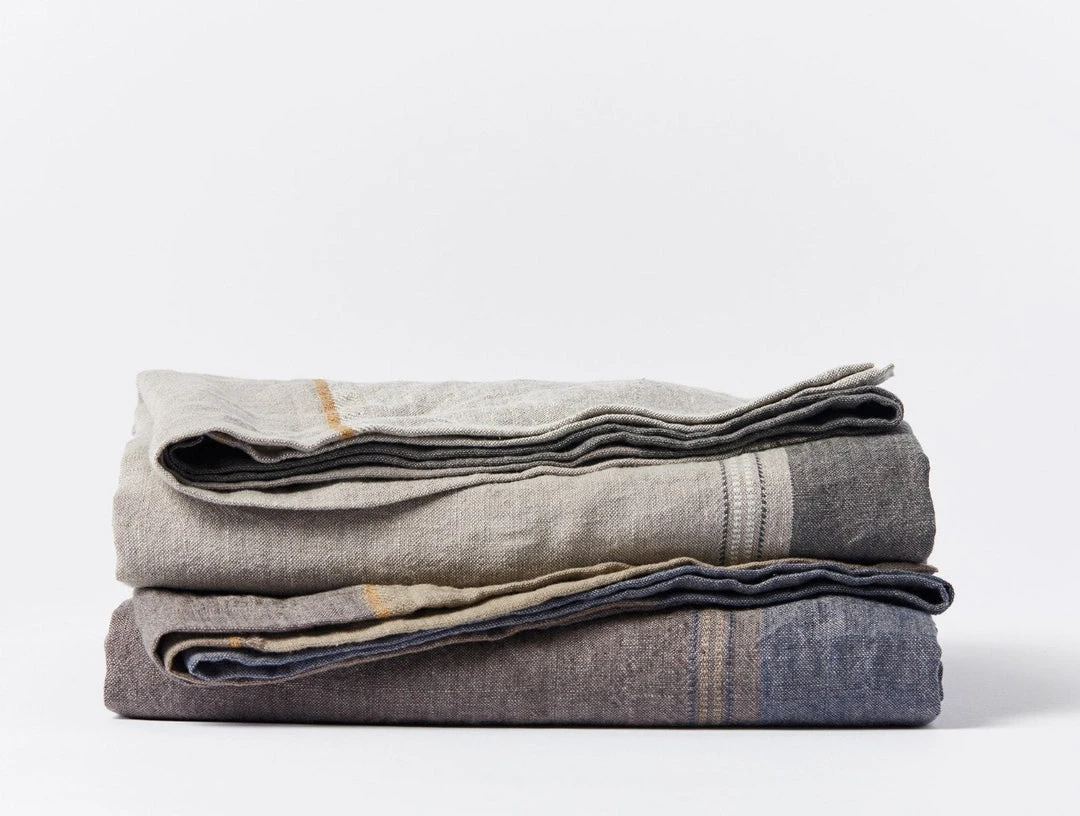 Coyuchi Mojave Linen Blanket - Gray 9 Coyuchi Mojave Linen Blanket - Gray