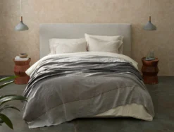 Coyuchi Mojave Linen Blanket - Gray 12 Coyuchi Mojave Linen Blanket - Gray