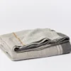 Coyuchi Mojave Linen Blanket - Gray