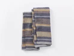 Coyuchi Mojave Linen Kitchen Towel Set - Indigo Home Goods