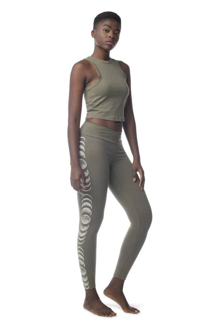 Synergy Organic Clothing Moon Phases Basic Legging - Kalamata 6 Synergy Organic Clothing Moon Phases Basic Legging - Kalamata