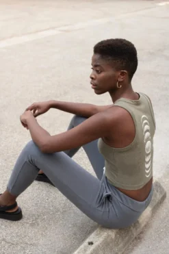 Synergy Organic Clothing Moon Phases Elevate Tank Top - Kalamata Sale