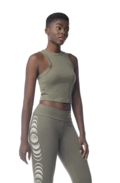 Synergy Organic Clothing Moon Phases Elevate Tank Top - Kalamata Sale