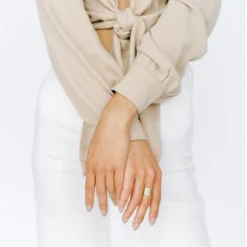 Sara Patino Jewelry Recycled Gold Moonlight Ring I