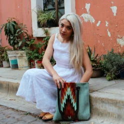 MZ Fair Trade After The Rain Wool Tote Bag