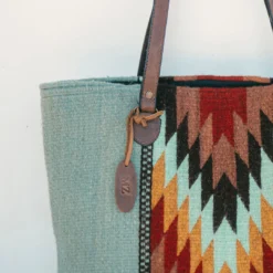 MZ Fair Trade After The Rain Wool Tote Bag