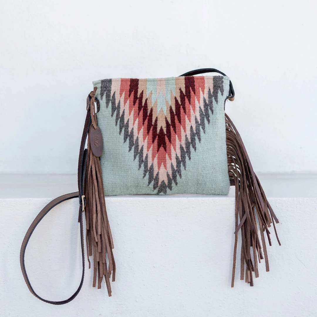 MZ Fair Trade Brisas Wool Fringe Bag Accessories 3 MZ Fair Trade Brisas Wool Fringe Bag Accessories