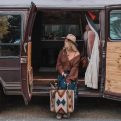 MZ Fair Trade Gemini Wool Tote Bag Accessories