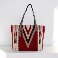 MZ Fair Trade Accessories Ochre + Ash Wool Tote Bag