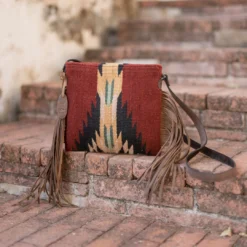 MZ Fair Trade Shadow Wool Fringe Bag Accessories 17 MZ Fair Trade Shadow Wool Fringe Bag Accessories