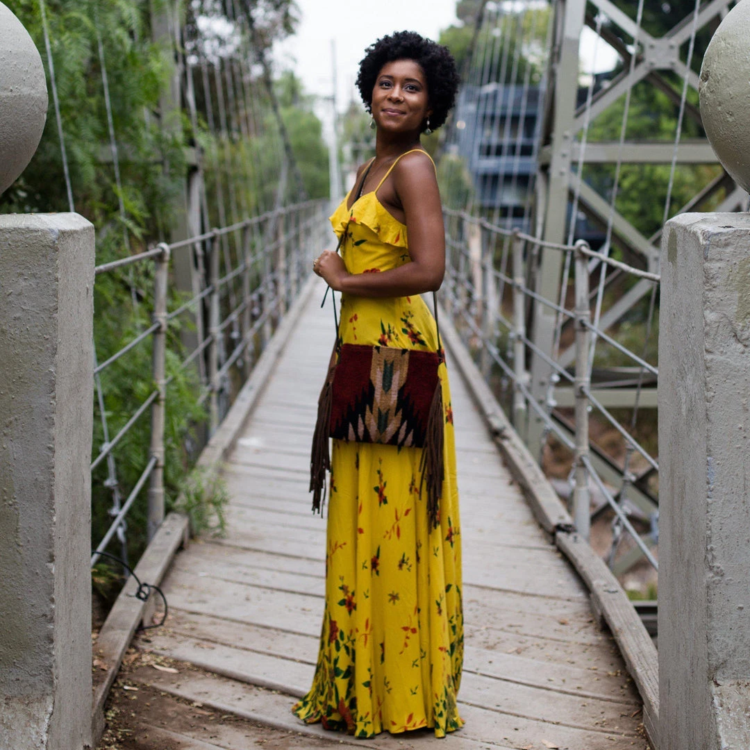 MZ Fair Trade Shadow Wool Fringe Bag Accessories 5 MZ Fair Trade Shadow Wool Fringe Bag Accessories