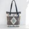 MZ Fair Trade Starlight Wool Bucket Tote Bag