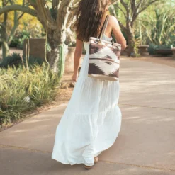 MZ Fair Trade Tierra Wool Bucket Tote Bag Accessories