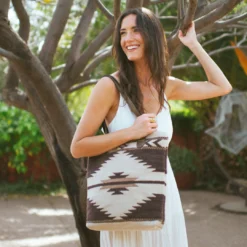 MZ Fair Trade Tierra Wool Bucket Tote Bag Accessories
