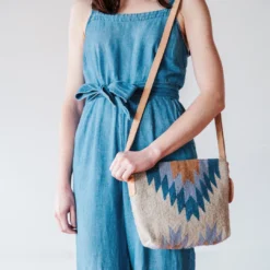 MZ Fair Trade Vega Wool Crossbody Bag Accessories