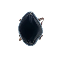 MZ Fair Trade Accessories Waterfall Wool Bucket Tote Bag