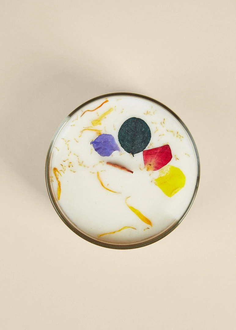 Ritual And Fancy Best Sellers Natural Flower Petal Glass Tumbler Candle - 12 Oz 4 Ritual And Fancy Best Sellers Natural Flower Petal Glass Tumbler Candle - 12 Oz