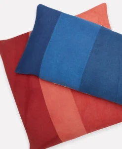 Anchal Naturally Dyed Colorblock Lumbar Pillow