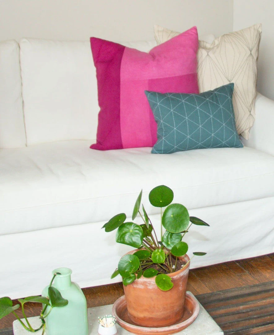 Anchal Home Goods Naturally Dyed Colorblock Throw Pillow 4 Anchal Home Goods Naturally Dyed Colorblock Throw Pillow