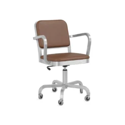 Emeco Furniture Navy Officer Swivel Armchair