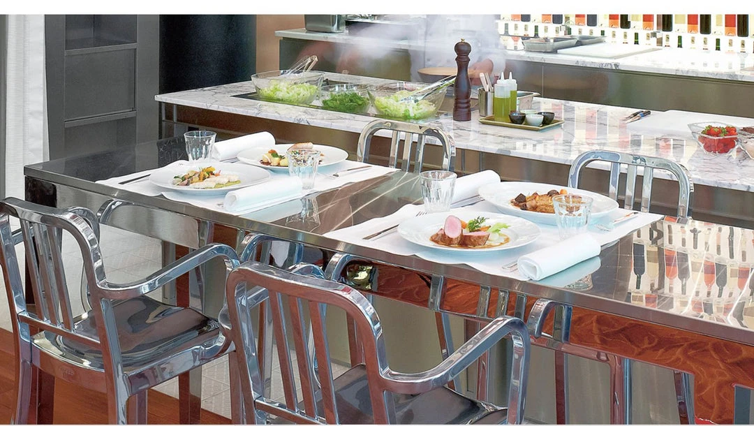 Emeco Navy Recycled Counter Stool With Arms Furniture 4 Emeco Navy Recycled Counter Stool With Arms Furniture