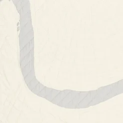 Haptic Lab Home Goods New Orleans Map Throw Quilt