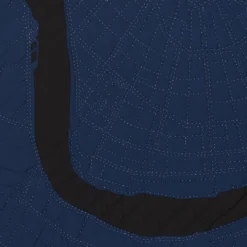 Haptic Lab Home Goods New Orleans Map Throw Quilt