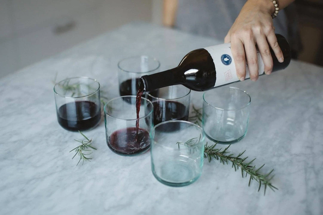 Newly Goods Spanish Recycled Wine Glasses Set 3 Newly Goods Spanish Recycled Wine Glasses Set