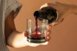 Newly Goods Kitchen + Dining Tavola Recycled Wine Glasses Set