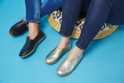 Nida Lu Handmade Men's Emir Loafer - Onyx Handcrafted